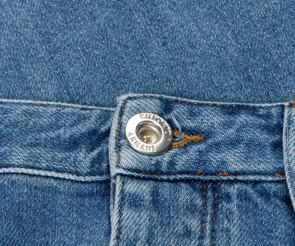 Emporio Armani J75 Slim Fit Denim Jeans Light Blue