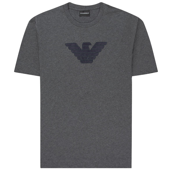 Emporio Armani Large Eagle Centre Logo Grey