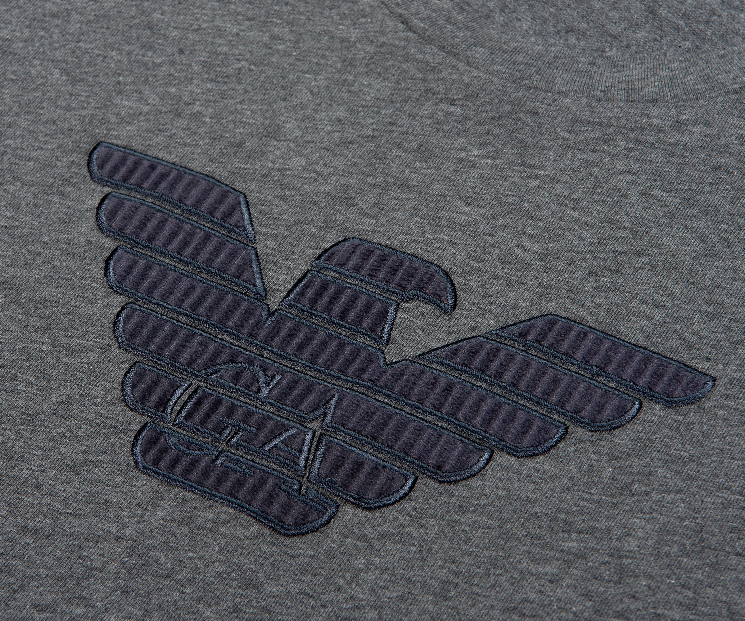 Emporio Armani Large Eagle Centre Logo Grey