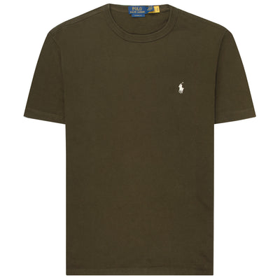 Polo Ralph Lauren Classic Fit Jersey Crewneck T-Shirt Dark Green