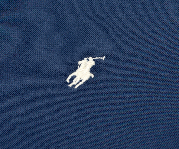 Polo Ralph Lauren Loopback Fleece Collared Sweatshirt Cruise Navy
