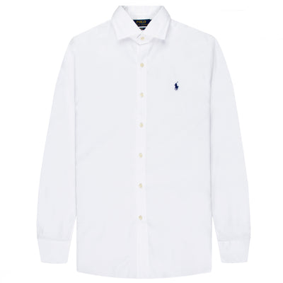 Polo Ralph Lauren Regent Slim Fit Textured Shirt White