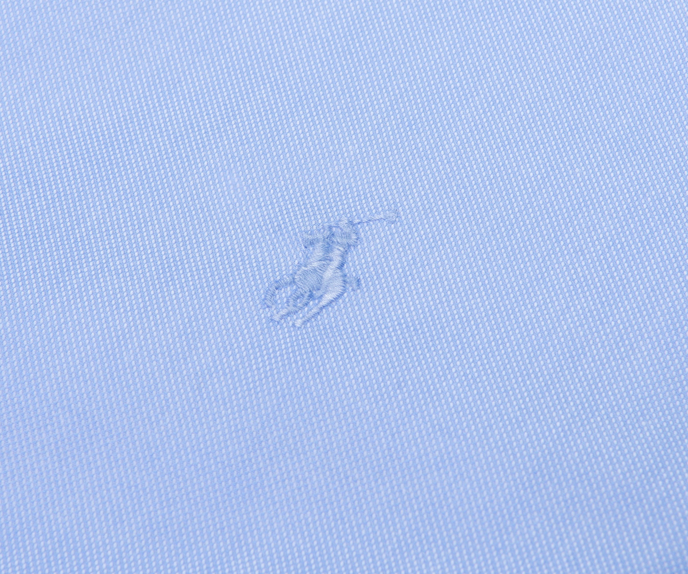 Ralph Lauren Regent Slim Fit Textured Shirt Blue