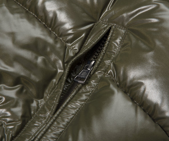 Moncler Tibb Down Gilet Military Green