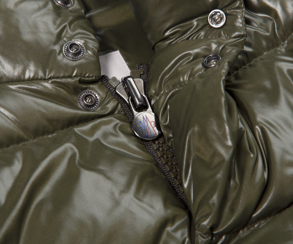 Moncler Tibb Down Gilet Military Green