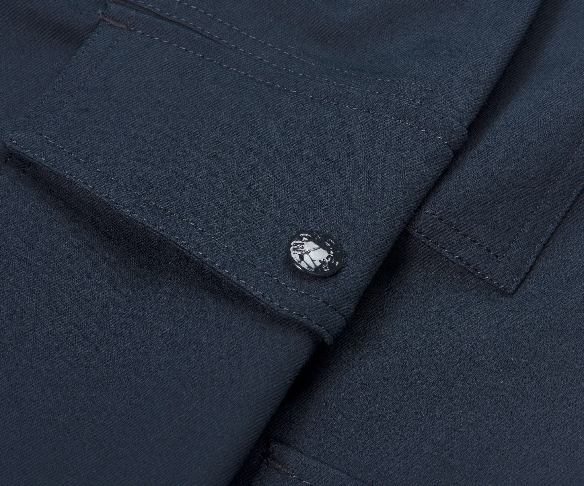 Moncler Straight Leg Cargo Trousers Navy