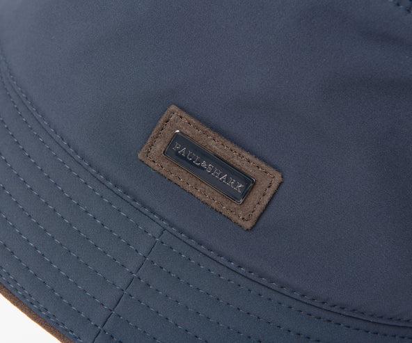 Paul & Shark Metal Plate Logo Bucket Hat