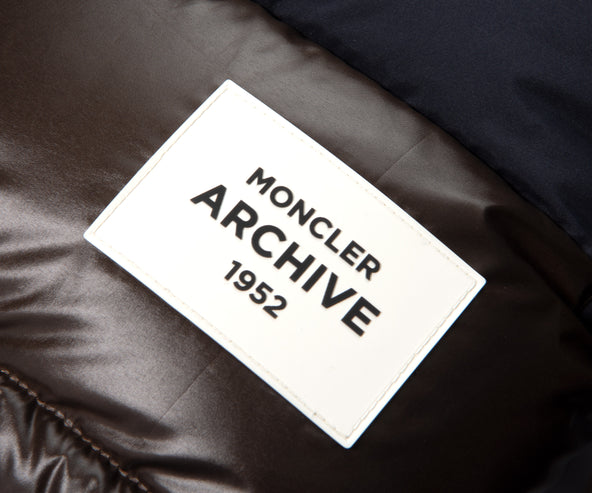 Moncler Peclet Reversible Archive Jacket Navy/Brown