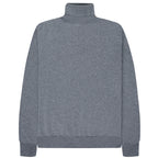 Canali Merino Wool Roll Neck Mid Grey