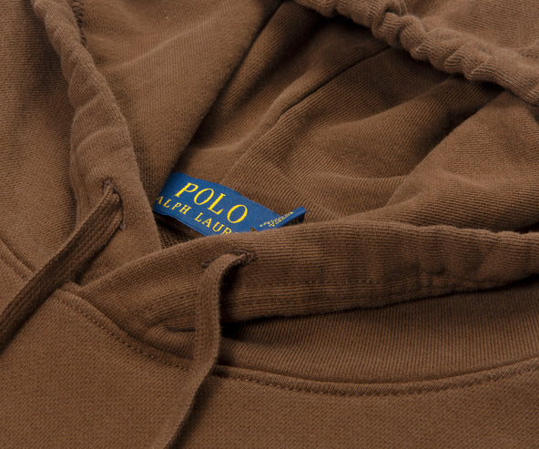 Polo Ralph Lauren Loopback Fleece Hoodie Dark Brown