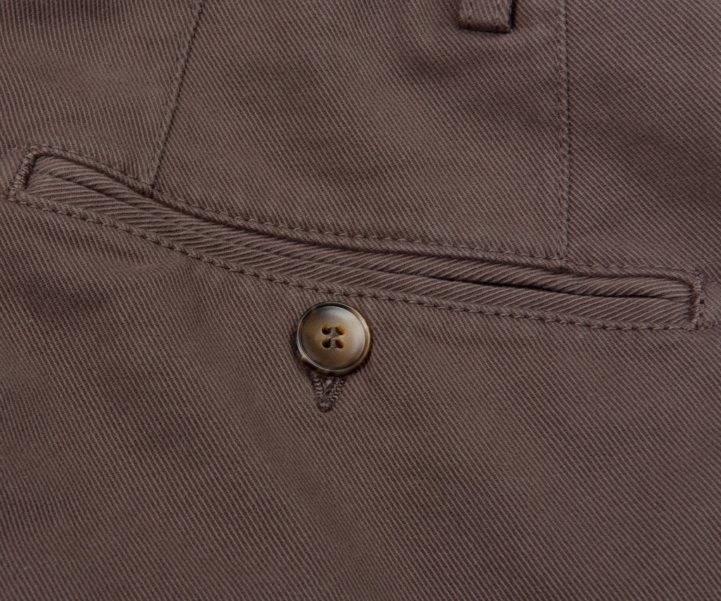 Canali Cashmere Blend Chinos Chocolate
