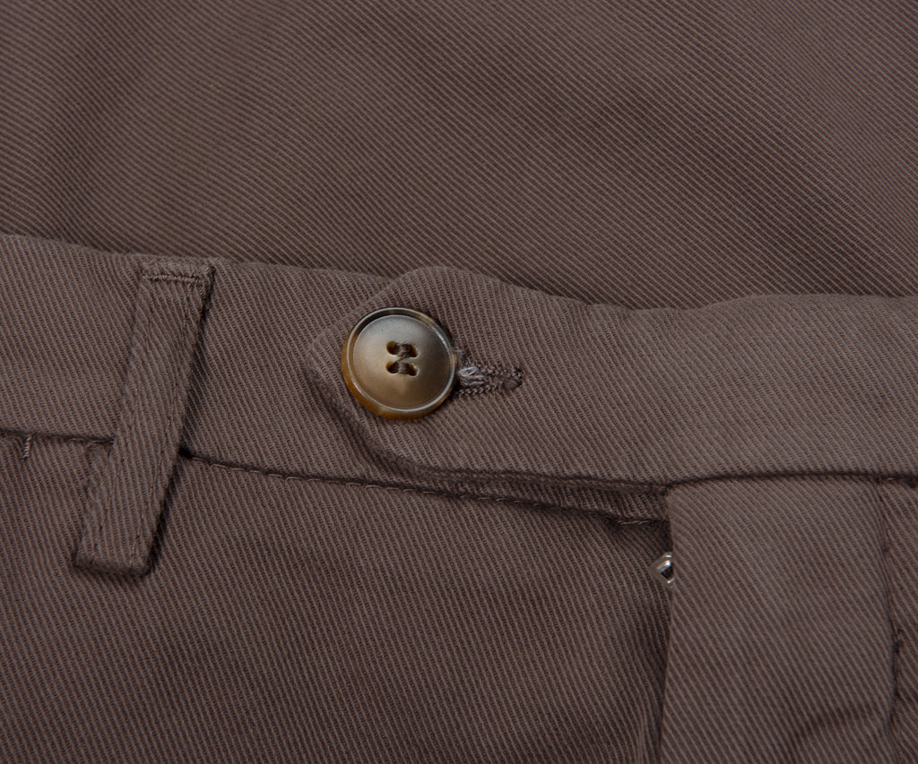 Canali Cashmere Blend Chinos Chocolate