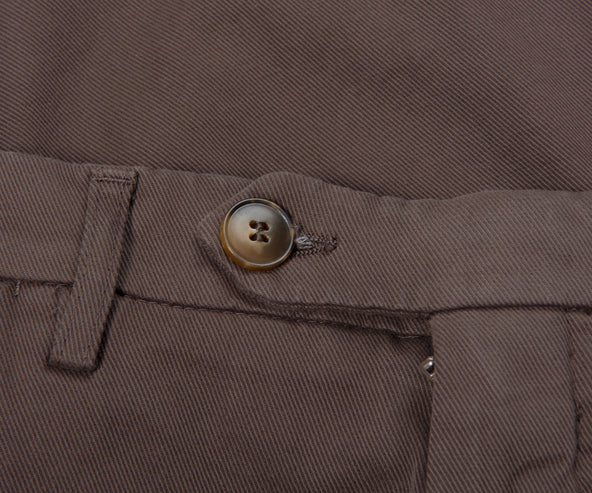 Canali Cashmere Blend Chinos Chocolate