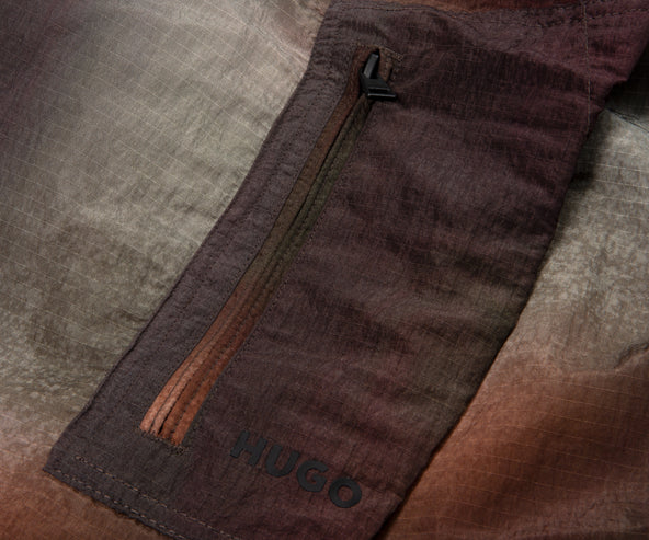 HUGO Dale 231 Camo Cargo Trousers Green