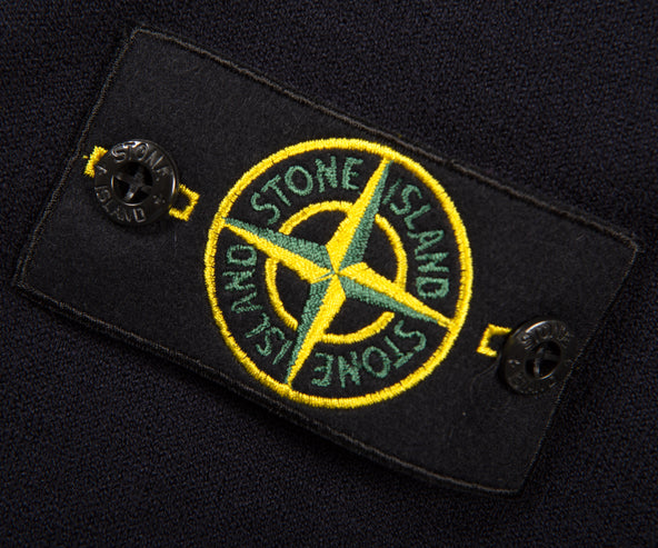 Stone Island Crewneck Stretch Wool Knit Navy