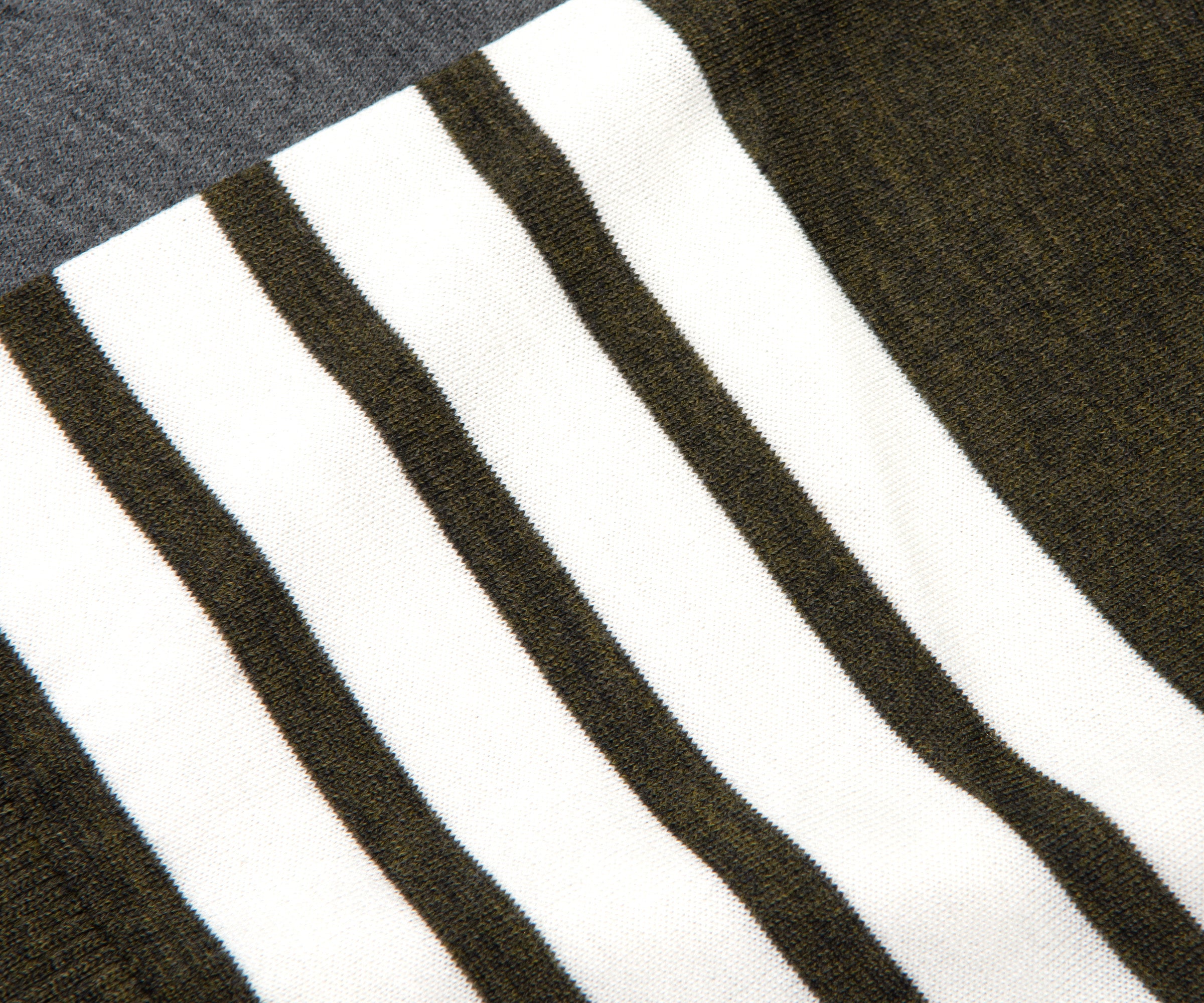 Thom Browne Funmix Fine Merino Wool 4-Bar Relaxed Fit Polo