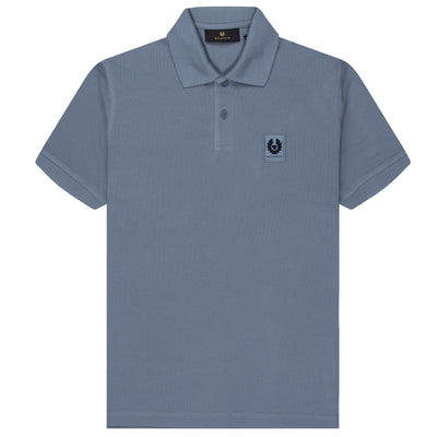 Belstaff  Logo Polo Flint Blue