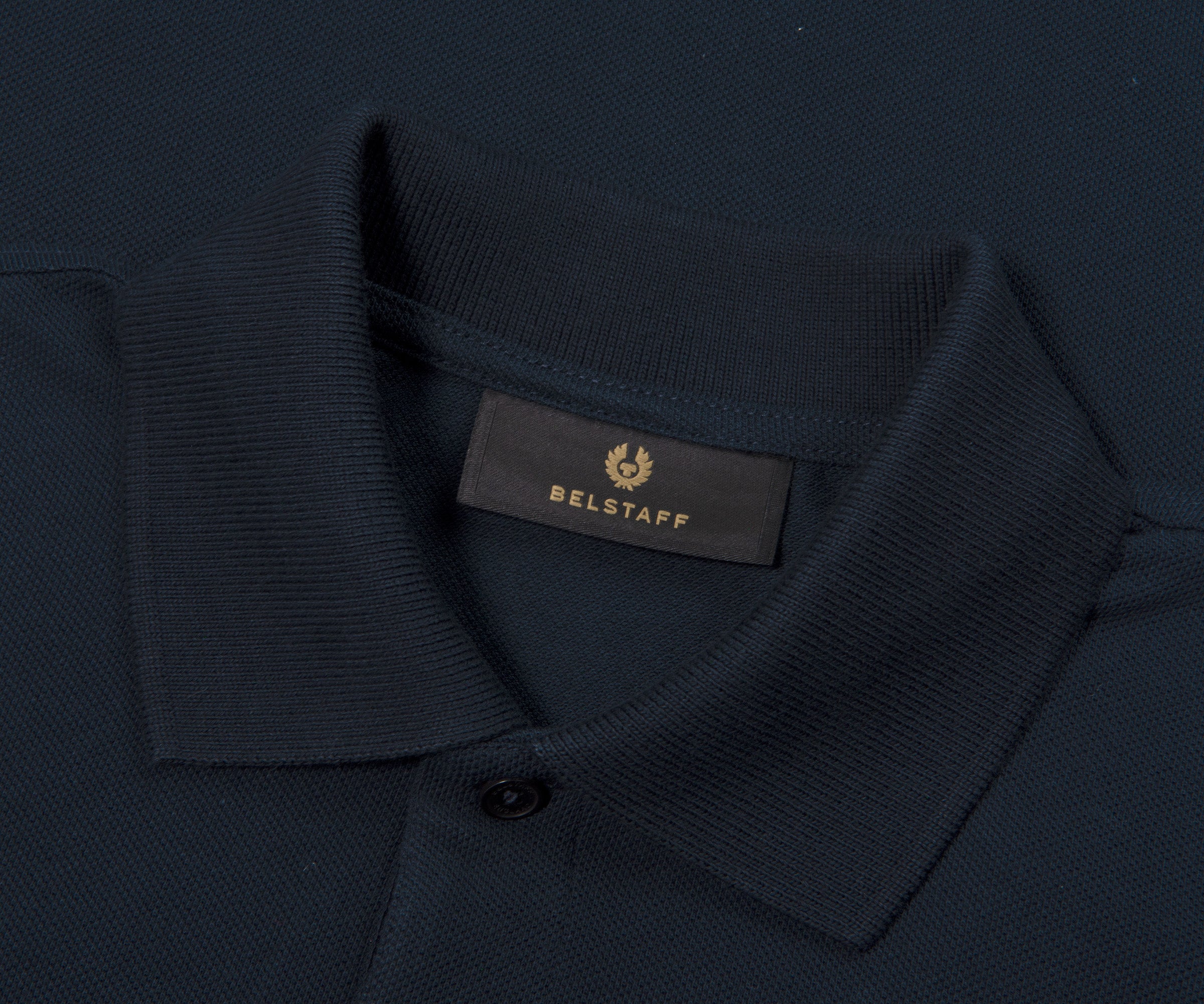 Belstaff Logo Polo Dark Ink