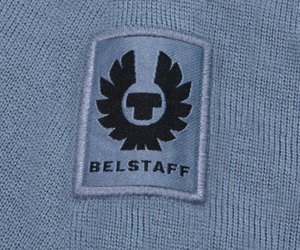 Belstaff  Kerrigan Crewneck Knit Flint Blue