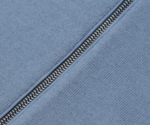 Belstaff  Kelby Zip Cardigan Blue Flint