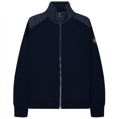 Belstaff  Kelby Zip Cardigan Dark Ink