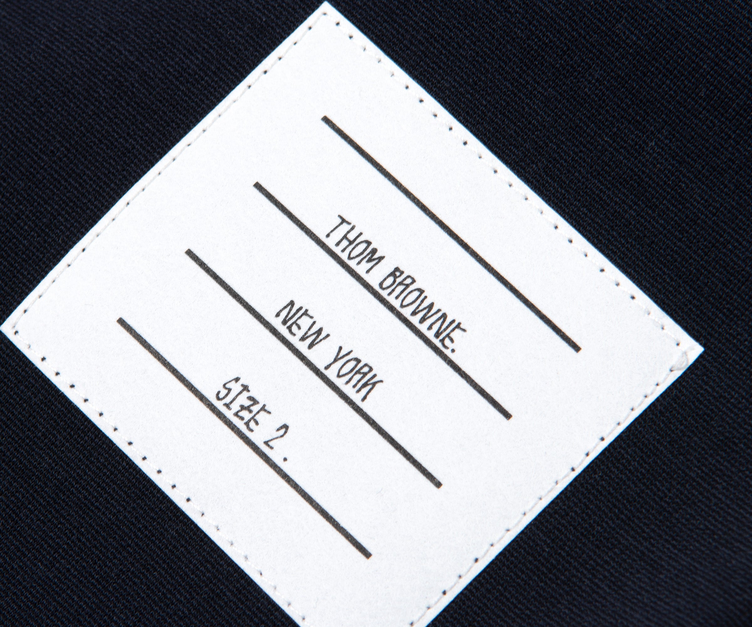 Thom Browne Combo Ripstop & wool Tech Milano Navy