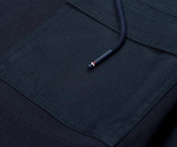 Thom Browne 1/4 Zip Lightweight Smock Navy