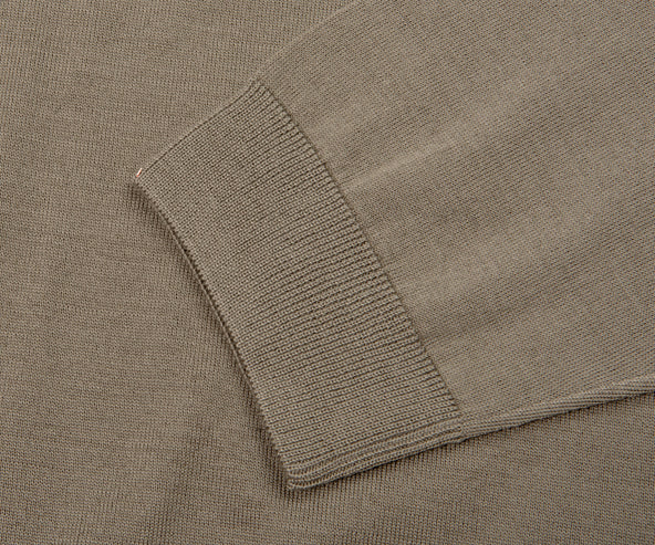BOSS Lancione LS Wool Polo Olive Green