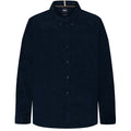 BOSS C-Liam Fine Cord LS Shirt Navy