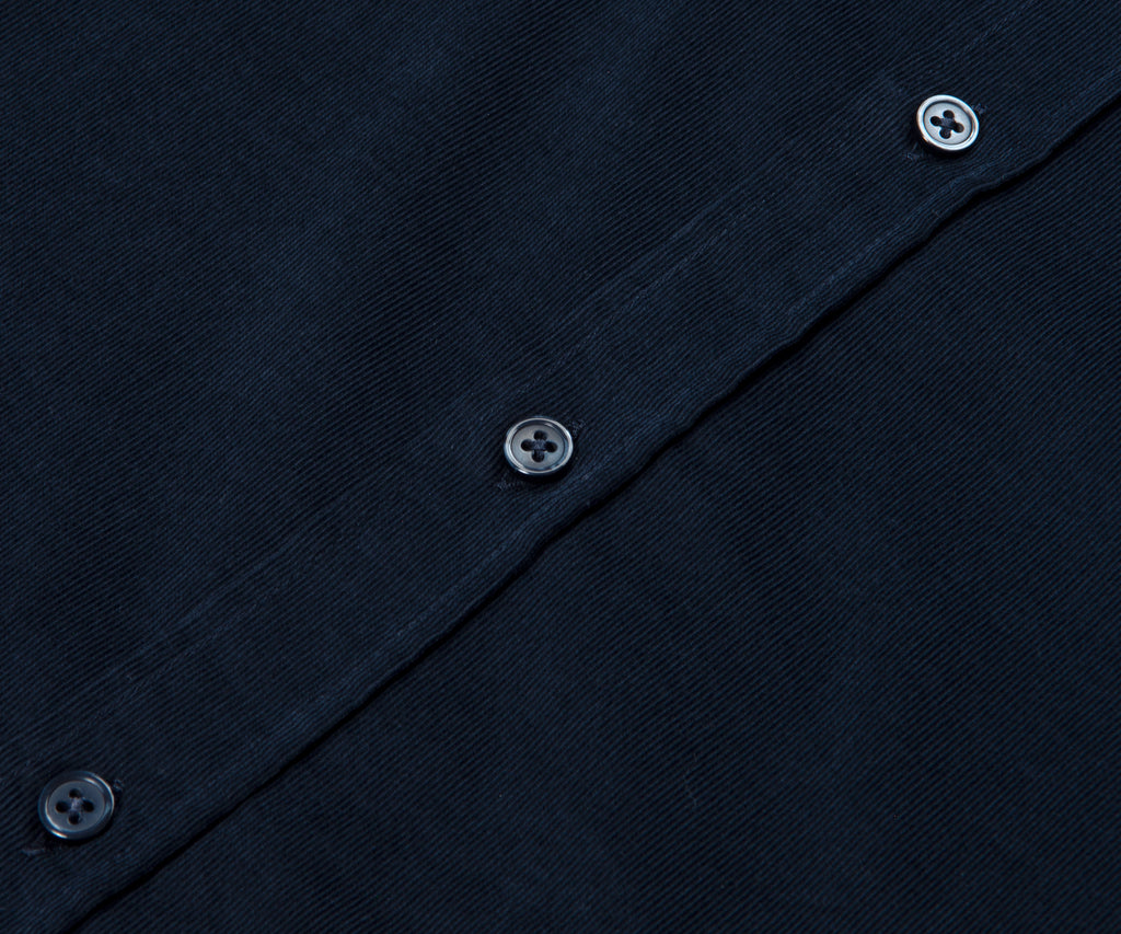 BOSS C-Liam Fine Cord LS Shirt Navy
