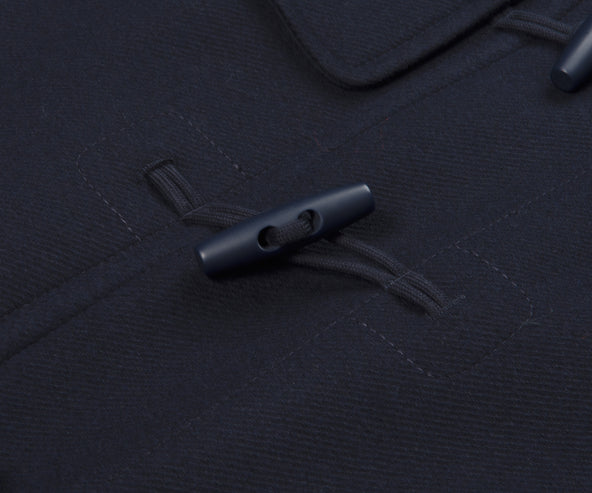 BOSS H-Clay Duffle Coat Navy
