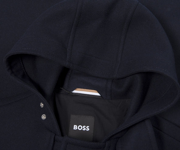 BOSS H-Clay Duffle Coat Navy