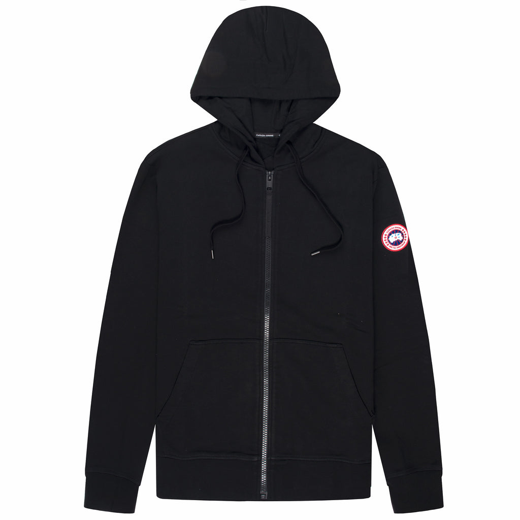 Canada Goose Huron Full Zip Hoodie Black