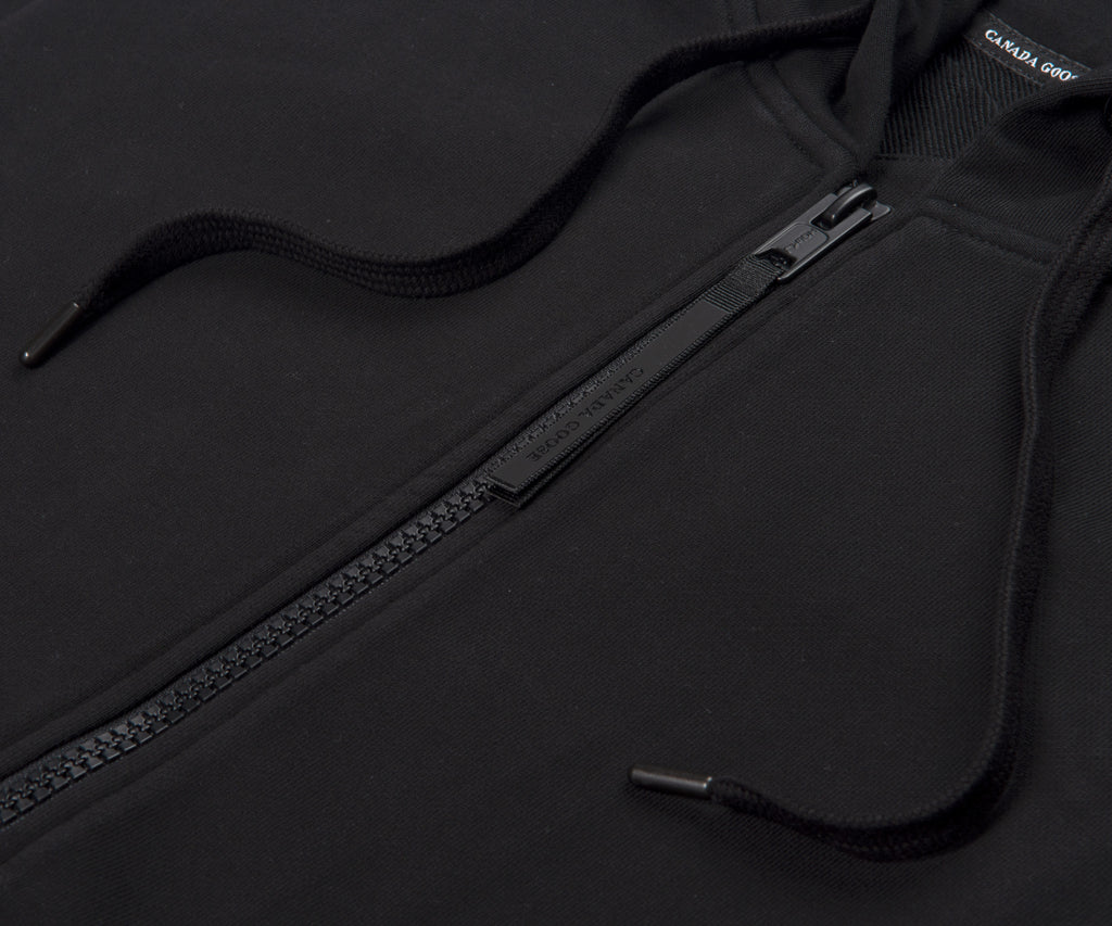 Canada Goose Huron Full Zip Hoodie Black