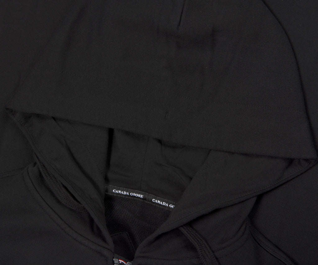 Canada Goose Huron Full Zip Hoodie Black