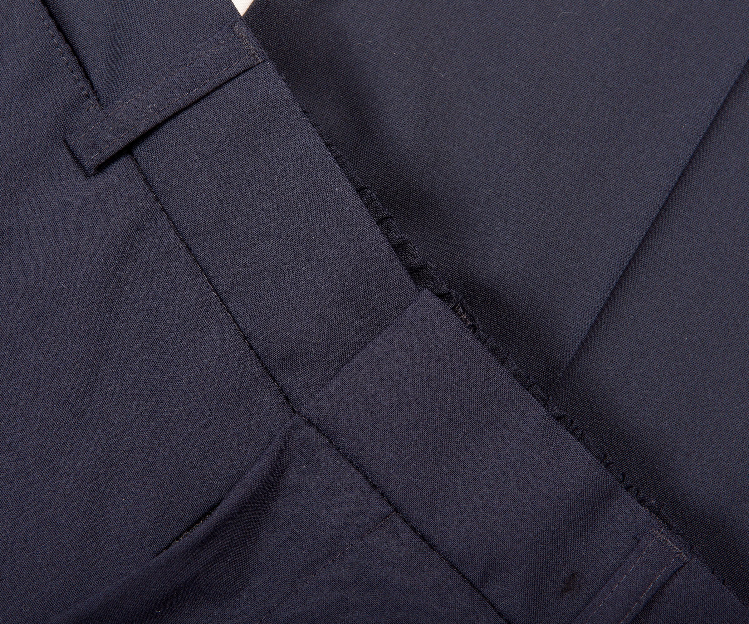 HUGO BOSS P-Genius-WG Slim Fit Formal Trousers Dark Blue