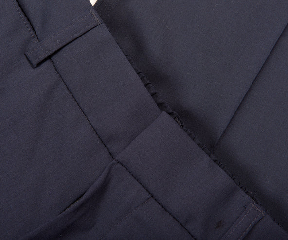 HUGO BOSS P-Genius-WG Slim Fit Formal Trousers Dark Blue