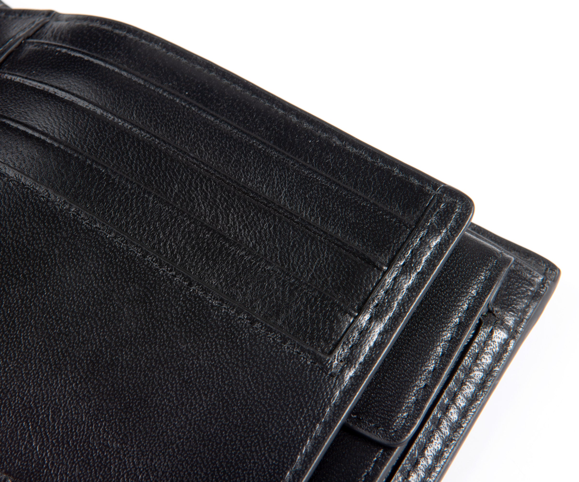 Mulberry Coin Grained Leather 8 Card Wallet Black
