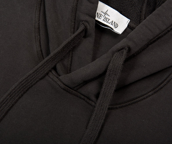 Stone Island Garment Dyed Hooded Sweatshirt Navy