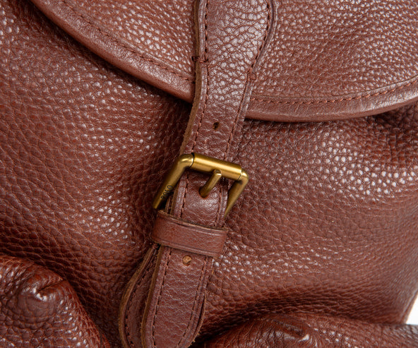 Polo Ralph Lauren Heritage Double Pocket leather Blackpack British Tan