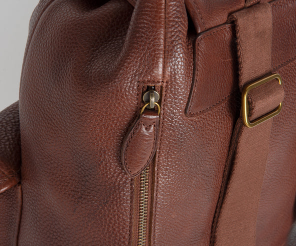 Polo Ralph Lauren Heritage Double Pocket leather Blackpack British Tan