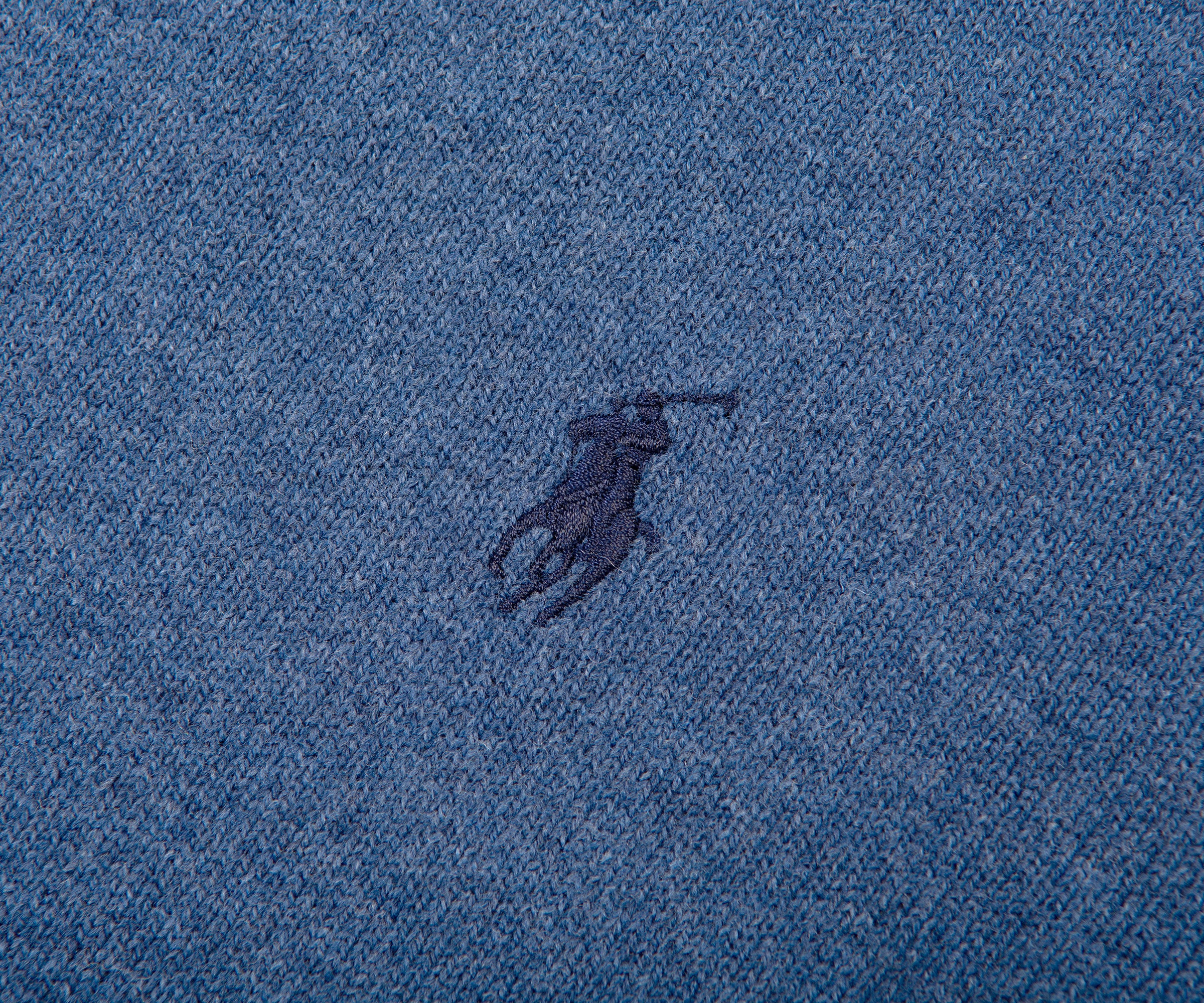 Ralph Lauren Classic Logo Crewneck Knit Rustic Navy Heather