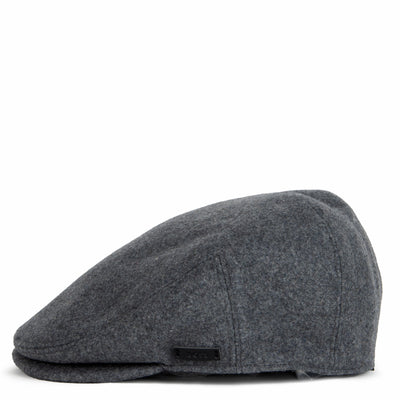 BOSS Stefaan Flat Cap Medium Grey