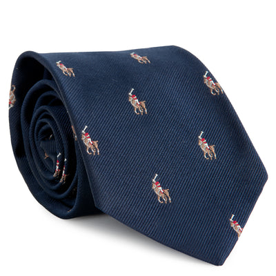Polo Ralph Lauren Polo Logo Tie Navy