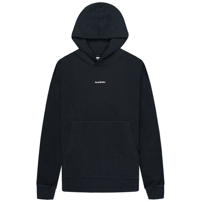 Acne Studios Logo Hoodie Black