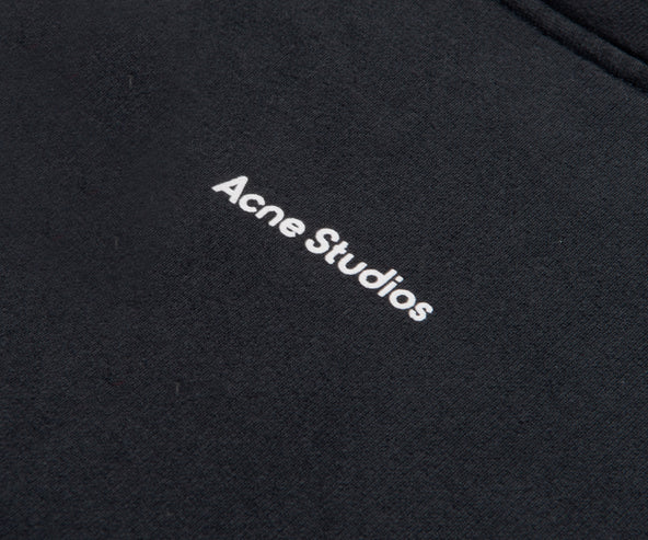 Acne Studios Logo Hoodie Black