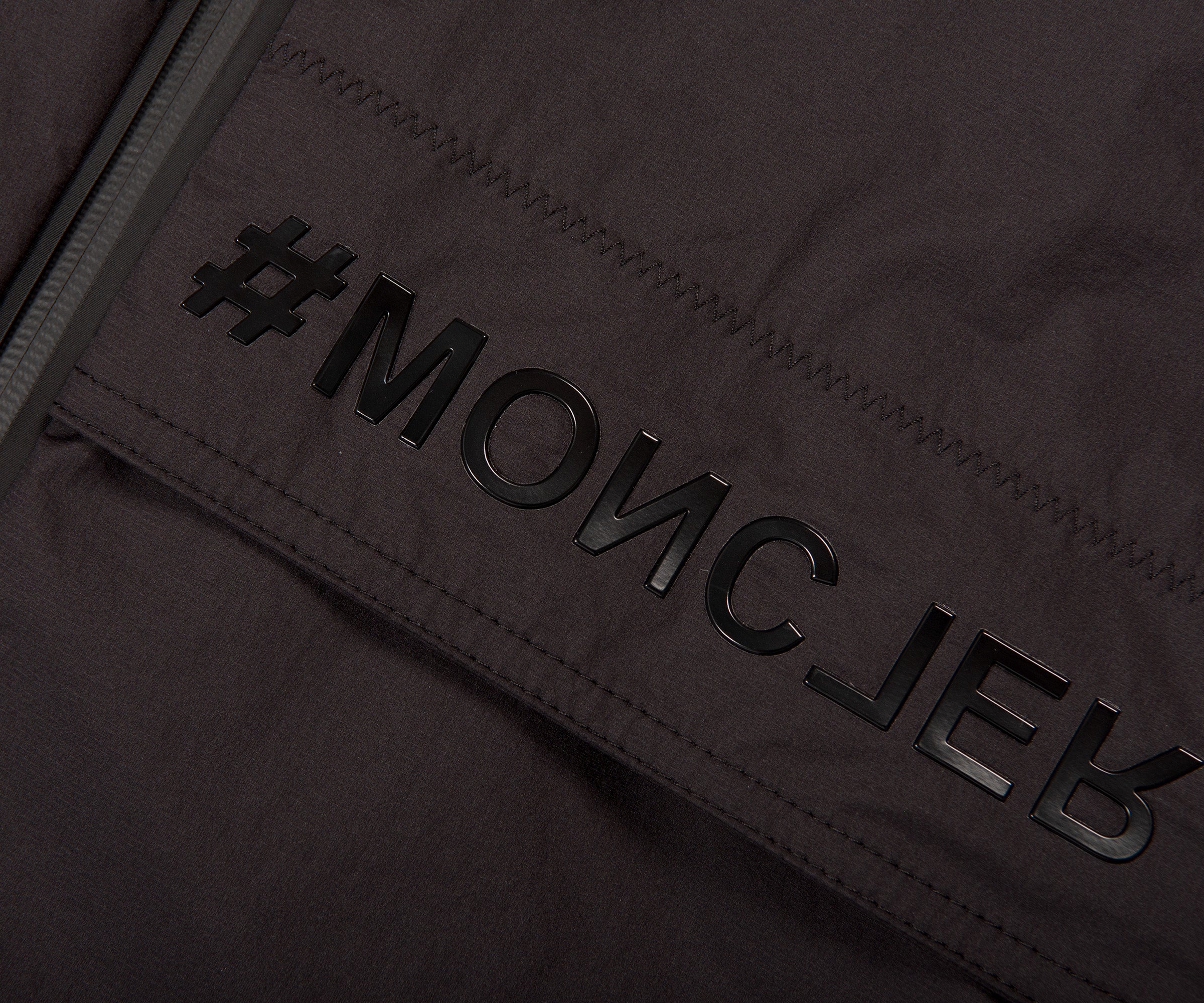 Moncler Grenoble Foret Hooded Jacket Black