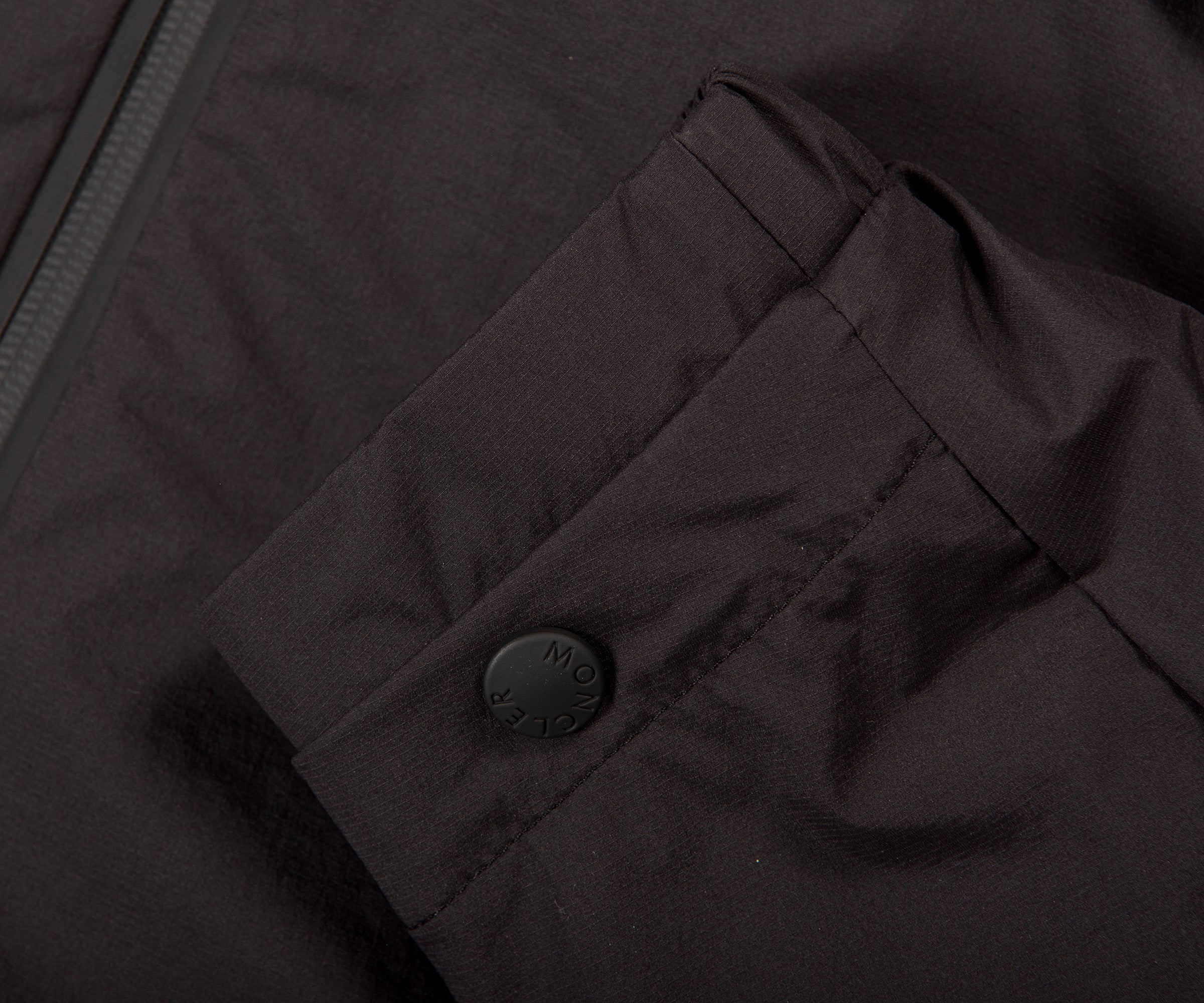 Moncler Grenoble Foret Hooded Jacket Black