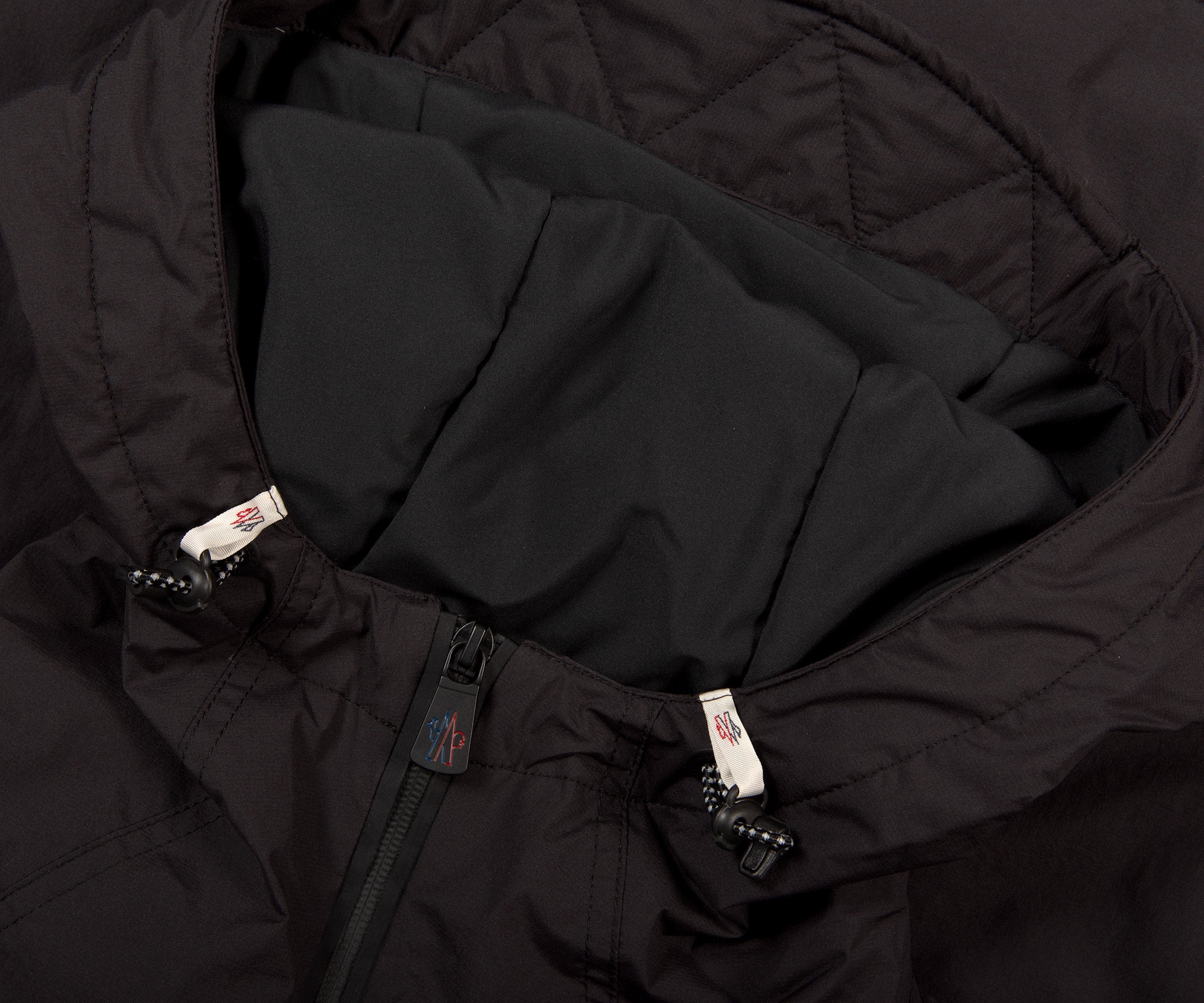 Moncler Grenoble Foret Hooded Jacket Black
