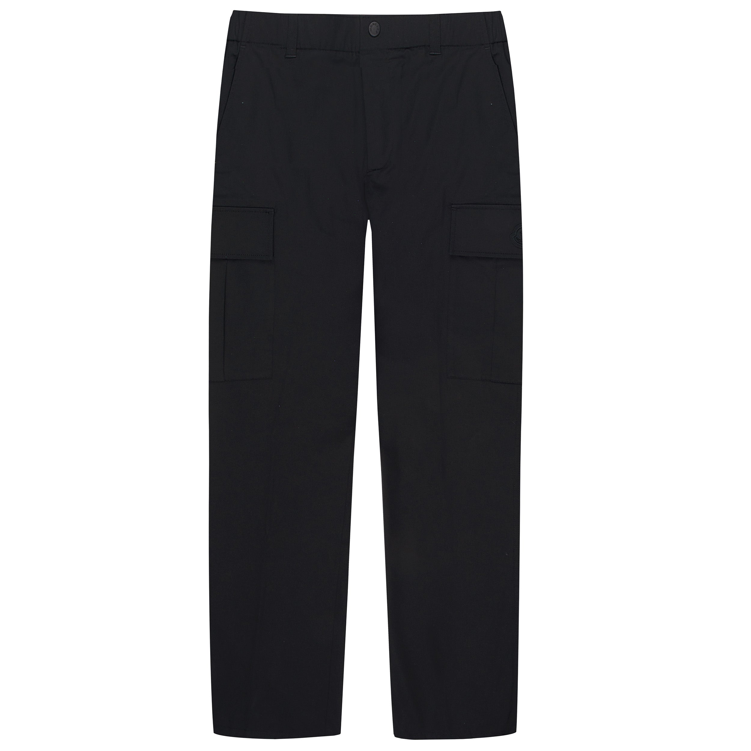 Moncler Gabardine Cargo Trousers Black